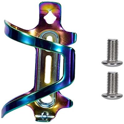 Dongng Bottle Cages Holder, Aluminum Alloy Bicolor Cycling Accessories Holder Brackets for Road Bike MTB Cycling Outdoor Essentials (Color : D)