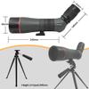 Astromania 16-48x65AE 45 Degree Angled Spotting Scope with Tripod, Carry Bag, Scope for Target Shooting Bird Watching Hunting Wildlife view 3