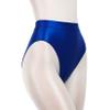 Lejafay Women's High-Waist Short Stretchy Nylon Rave Booty Dance Shorts Costume Party Hot Pants Royal Blue XX-Large view 4