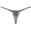JAXFSTK Men Air Bubble Knitted Bikini Underwear Pouch Mini Sport Underpants Sexy Fashion Boxer Briefs 1 Pack Bikini Thong Checks M view 3