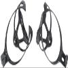 Dongng Bike Water Bottle Holder Bicycle Water Bottle Cage MTB Road Bike Bottle Holder Ultra Light Cycle Equipment (Black) view 2