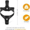 Dongng Bike Water Bottle Holder 2pcs Full Carbon Fiber Super-Light Universal Bike Bottle Cage Bicycle Water Bottle Holder Cage for Road Bike Mountain Bike (Black) view 2