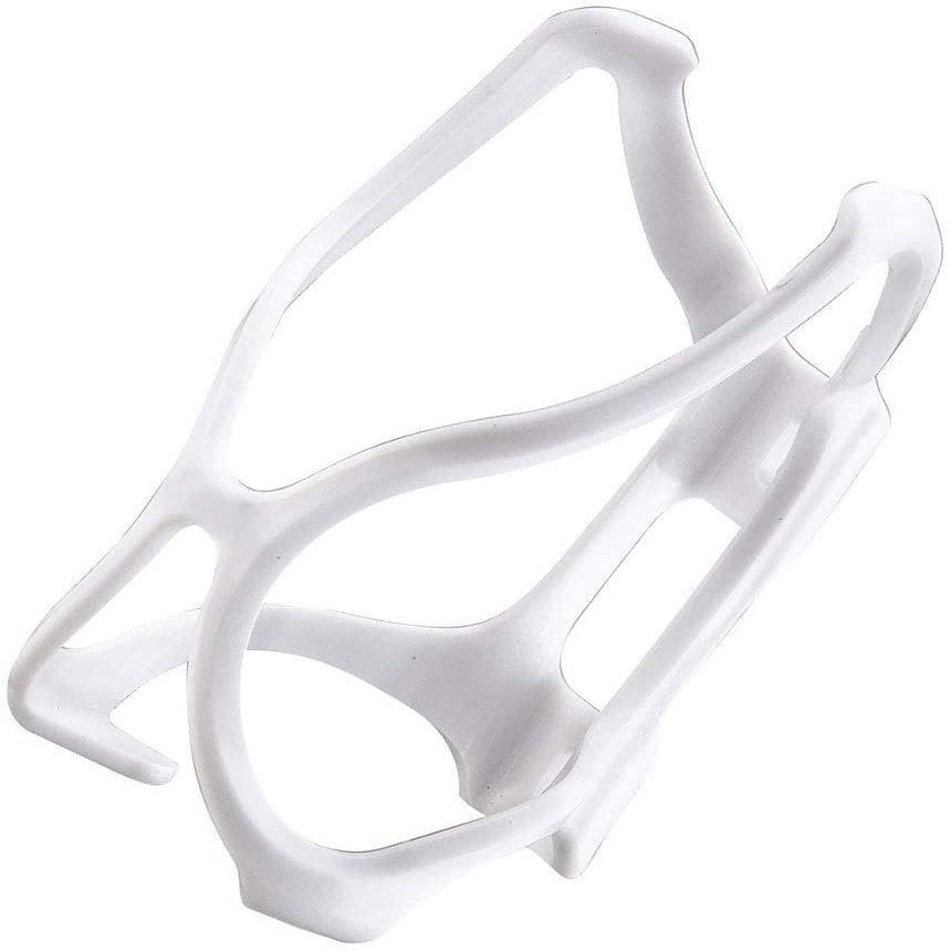 Dongng Bicycle Water Bottle Cages Holder, Lightweight Plastic Water Cup Holder Bike Brackets for Mountain, Road, Folding Bike Outdoor Essentials (Color : White)