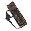 TOPARCHERY Archery Back Canvas Arrow Quiver Arrow Holder Shoulder Hanged Target Shooting Quiver for Arrows with Front Pockets (Camouflage Style) view 4