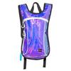 Vibe Hydration Backpack Pack from Recycled Polyester - 2L Bladder for Women Men Rave (Purple Holographic Iridescent) view 2