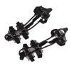 24 Teeth Climbing Crampons, High Hardness 1 Pair Snow Ice Cleats Crampons Good Grip with Storage Bag for Hiking for Outdoor(Black, L) view 3