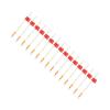 Alomejor 15pcs Ice Fishing Rod Top Tip Mini Winter Fishing Pole Extension Rods Fishing Tackle Tip(130mm) view 1