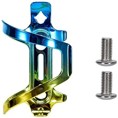 Dongng Bottle Cages Holder, Aluminum Alloy Bicolor Cycling Accessories Holder Brackets for Road Bike MTB Cycling Outdoor Essentials (Color : A)