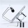 Dongng Bike Water Bottle Holder Universal Purpose Stainless Steel Water Cup Holder Special Cup Holder Bicycle Bottle Holder Outdoor Essentials (Color : Silver) view 1