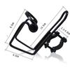 Dongng Bike Water Bottle Holder Universal Purpose Stainless Steel Water Cup Holder Special Cup Holder Bicycle Bottle Holder Outdoor Essentials (Color : Silver) view 2