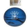 BuyBocceBalls - EPCO Duckpin Bowling Balls - (4 3/4 inch- 3lbs. 10oz.) - Single - Cobra Pro Rubber - Blue & Black - Made in USA view 1