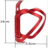 Dongng Bike Water Bottle Cages, Mountain Bicycle Universal Bicycle Water Bottle Holder with Water Bottle Cages for Outdoor Cycling Aluminum Alloy Water Bottle Cages Outdoor Essentials (Color : Red) view 2