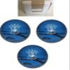 BuyBocceBalls - EPCO Duckpin Bowling Balls - (5 inch- 3lbs. 8oz.) - Pack of 3 - Cobra Pro Rubber - Blue & Black - Made in USA view 1