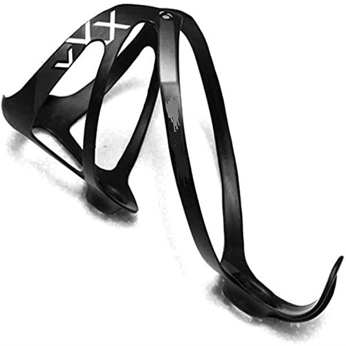 Dongng Cage Holder, Water Bottle Holder Mountain Cycling Bike Bicycles Carbon Fiber Water Bottle Holder Cups Cage 1 PCS Outdoor Essentials (Color : Black)