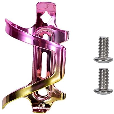 Dongng Bottle Cages Holder, Aluminum Alloy Bicolor Cycling Accessories Holder Brackets for Road Bike MTB Cycling Outdoor Essentials (Color : C)