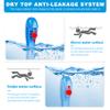 Full Face Snorkel Mask for Kids with 180 Panoramic View, Snorkeling Set Featuring Anti-Leak and Anti-Fog Foldable Dry Top Design for Safe Underwater Adventures Snorkeling Gear for Kids view 3