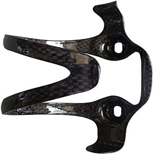 Dongng Bike Water Bottle Holder Carbon Water Bottle Cage Side-Loading Bike Bottle Holder Carbon Bicycle Bottle Holder Rack Cycling Bottle Support (Black)