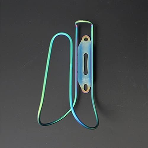 Dongng Cage Holder, Water Bottle Holder Titanium Alloy Bike Water Bottle Cage Light Bicycle Water Bottle Holder Road Mountain Bike Cup Holder Accessories Outdoor Essentials