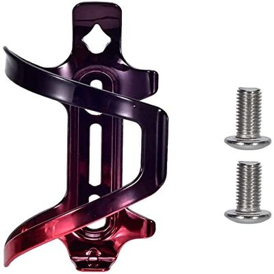 Dongng Bottle Cages Holder, Aluminum Alloy Bicolor Cycling Accessories Holder Brackets for Road Bike MTB Cycling Outdoor Essentials (Color : E)
