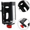 Dongng Bike Water Bottle Holder Portable Aluminum Alloy Bicycle Kettle Mount Bike Water Bottle Holder 360 Degree Rotation Outdoor Cycling Equipment Accessories (Black) view 4