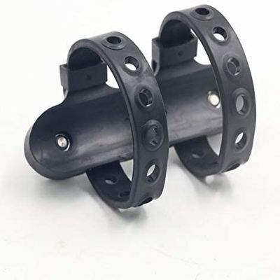 Dongng Bicycle Bottle Holder, Paint That Does Not Hurt The Head Tube, Easy to Remove and Adjustable (Black)