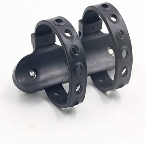 Dongng Bicycle Bottle Holder, Paint That Does Not Hurt The Head Tube, Easy to Remove and Adjustable (Black)
