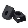 AKOAK 1 Pair Crank Protector, Silicone Mountain Bike Universal Crank Arm Protector, Bike Accessories (Black) view 1