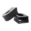 AKOAK 1 Pair Crank Protector, Silicone Mountain Bike Universal Crank Arm Protector, Bike Accessories (Black) view 2