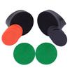Air Hockey Pushers and Air Hockey Pucks, 2 PCS Black Striker with 3 PCS Red Puck, 3 PCS Black Puck view 2