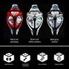 Dongng Bike Cup Holder, Bottle Bracket, Aluminum Alloy Water Bottle Cages, Rotation Cup Drink Holders for Bike Handlebars Water Bottle Cages Outdoor Essentials (Color : B) view 2