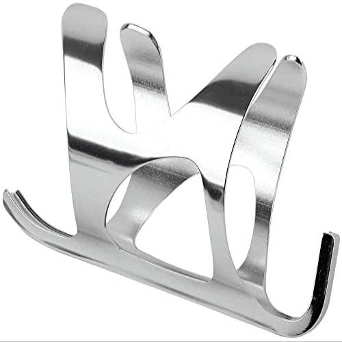 Dongng Water Bottle Cages Holder, Lightweight Aluminum Bike Water Bottle Cages Brackets for Mountain, Road, Folding Bike Outdoor Essentials (Color : Silver)