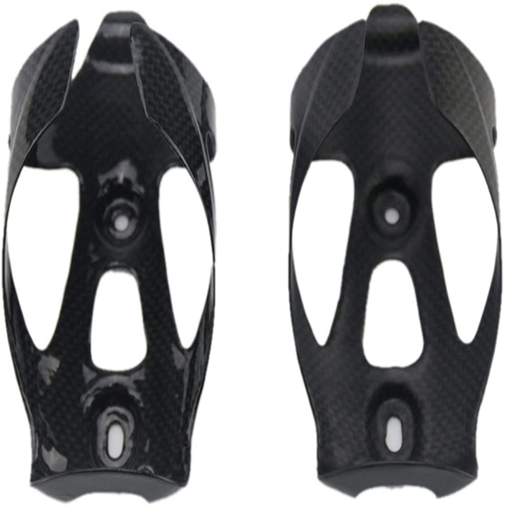 Dongng Bike Water Bottle Holder 2Pcs Carbon Road/Mountian Bike Water Bottle Holder Cycling Bicycle Bottle Cage Matte Glossy Outdoor Essentials