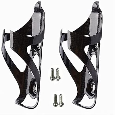 Dongng Cage Holder, Water Bottle Holder Lightweight Bicycle Bottle Holder Full 3K Carbon Road Bike Water Bottle Cage Mount Cycling Water Cup Holder Bike Accessories Outdoor Essentials