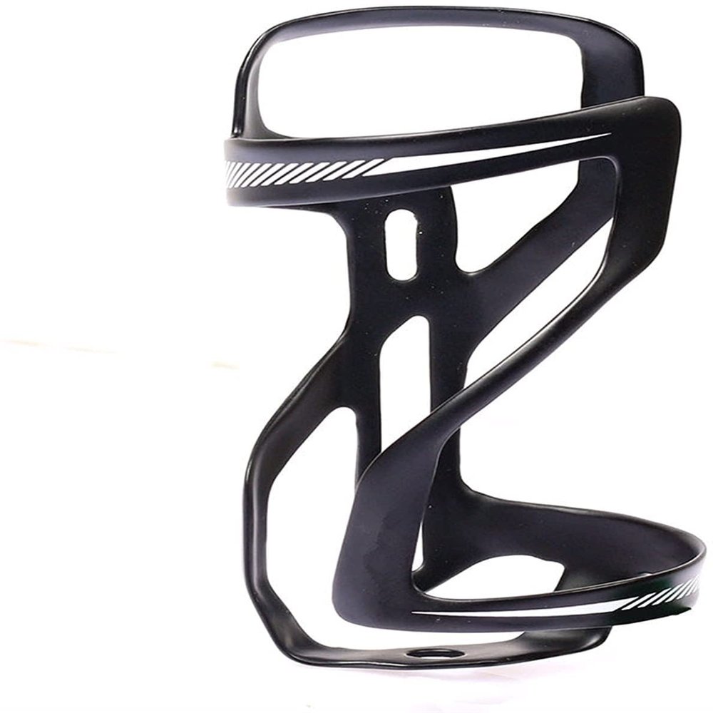 Dongng Bike Water Bottle Holder Carbon Fiber Bike Bottle Cage 27g Bicycle Bottle Holder Cycling Part Cycle Equipment Outdoor Essentials (Color : White)