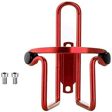 Dongng Bike Water Bottle Holder Bicycle Bottle Cage Aluminum Bike Bottle Mount for Outdoor Activities Road Mountain Cycling Outdoor Essentials (Color : Red)