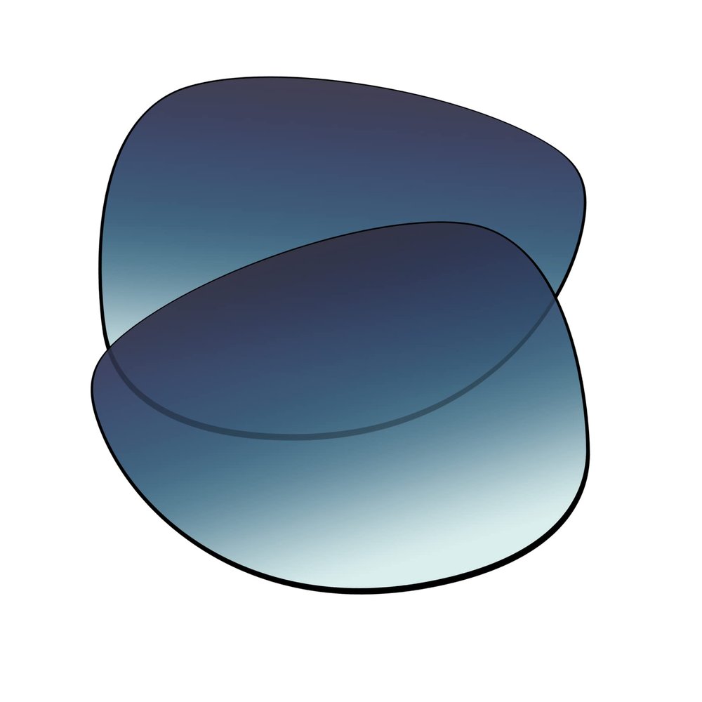 EZReplace Lenses Replacement for Oakley Dispatch 2 OO9150 Sunglasses (Polarized Lenses) - Fits Oakley Dispatch 2 Frame (Blue Gradient)