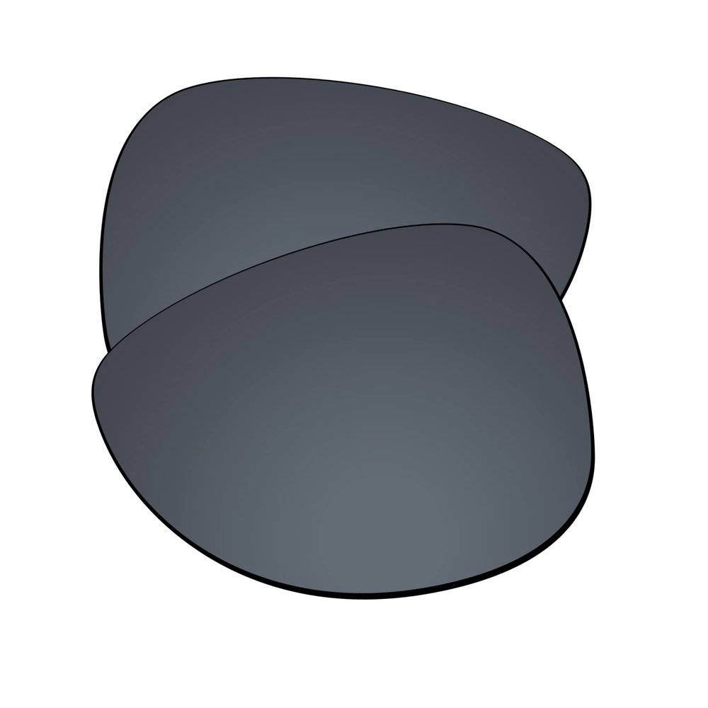 EZReplace Lenses Replacement for Oakley Dispatch 2 OO9150 Sunglasses (Polarized Lenses) - Fits Oakley Dispatch 2 Frame (Mirror Black)
