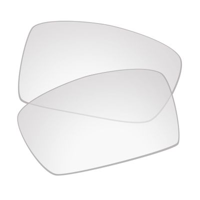 EZReplace Lenses Replacement for Oakley Crankshaft OO9239 Sunglasses (Non-Polarized Lenses) - Fits Oakley Crankshaft Frame (Crystal Clear)