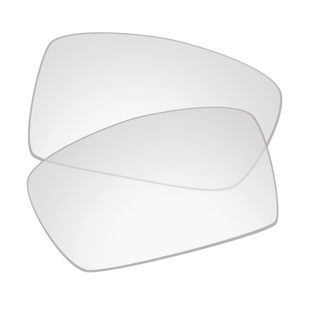 EZReplace Lenses Replacement for Oakley Crankshaft OO9239 Sunglasses (Non-Polarized Lenses) - Fits Oakley Crankshaft Frame (Crystal Clear)