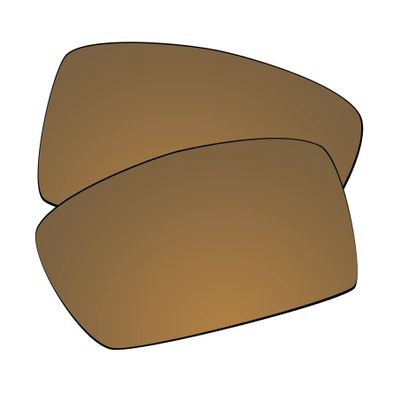 EZReplace Lenses Replacement for Oakley Crankshaft OO9239 Sunglasses (Polarized Lenses) - Fits Oakley Crankshaft Frame (Flash Bronze)