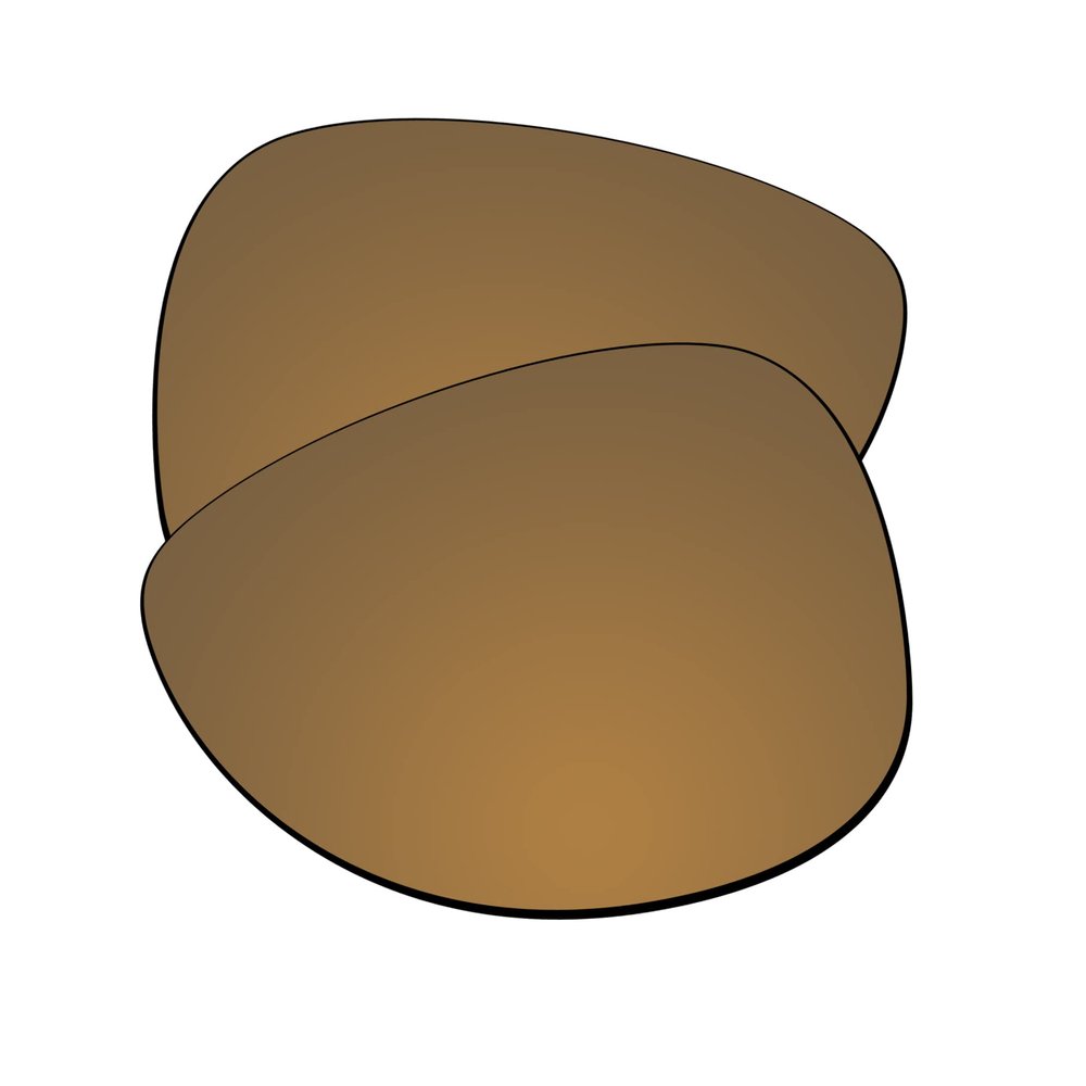 EZReplace Lenses Replacement for Oakley Dispatch 2 OO9150 Sunglasses (Polarized Lenses) - Fits Oakley Dispatch 2 Frame (Flash Bronze)