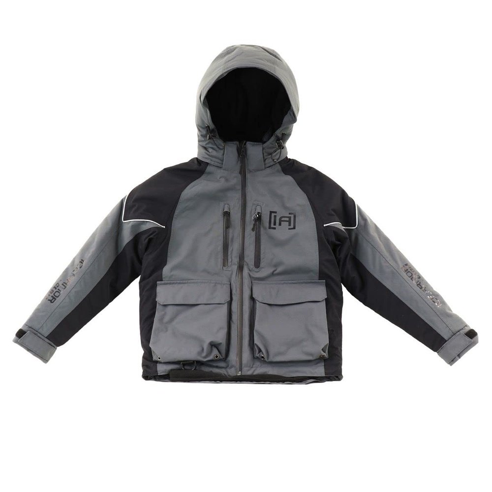 Clam Ice Armor Youth Rise Float Parka  S | Waterproof & Insulated Ice Fishing Jacket with MotionFloat Safety for Young Anglers