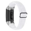TryBest Woven Nylon Band Compatible with Fitbit Charge 2, Women Men Nylon Sport Wristband Adjustable 5.3-8.3 inch Soft Elastic Knit Strap Compatible with Fitbit Charge 2 - White view 1