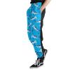 Swimming Hammerhead Shark Men's Printed Fleece Sweatpants Popular Joggers Pants Trousers with Pockets White view 2