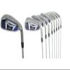 AGXGOLF Men's Right Hand Stiff Flex, Regular Length Same Length Tour Irons Set w/Shafts; AGXGOLF One Swing 4-9 Irons + Pitching Wedge + Bonus Sand Wedge, USA Built