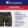 Champion Men's Cotton Stretch Boxer Brief, Black/Oxford Grey Heather/Black Script Logo, 2XL view 4