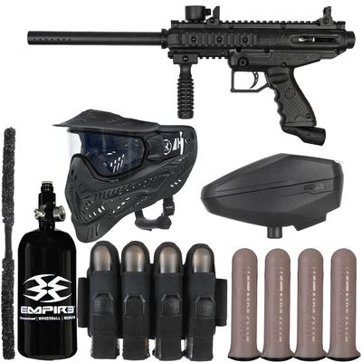 Action Village Tippmann Stormer Tactical Rivalry Paintball Gun Package Kit (Black)