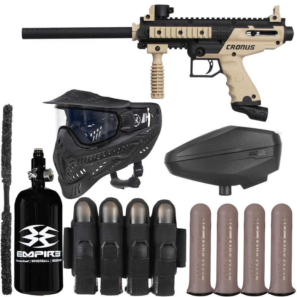 Action Village Tippmann Stormer Tactical Rivalry Paintball Gun Package Kit (Dark Earth)