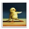 Stupell Industries Yoga Chicks Funny Animal Painting Twisted Warrior view 1