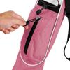 Orlimar Pitch n Putt Lightweight Sunday Golf Bag with Stand, Ultra-Light Carry Design, Two-Way Divider Top, Shoulder Strap, Compact Carry Golf Bag for Women, Plaid Poly Blush Pink view 4